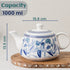 Blue Petals Morning Tea Set